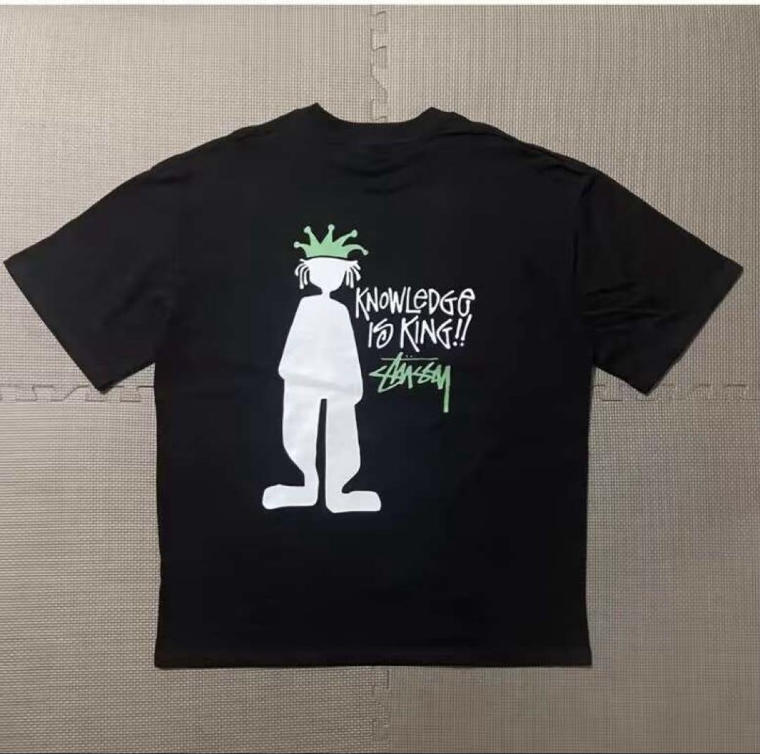 Stussy グラフィックプリント Tシャツ Lサイズ Stussy グラフィックプリント Tシャツ ホワイトL - メルカリ