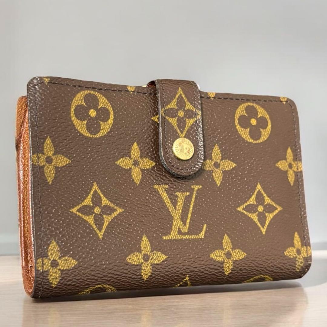 m43　ヴィエノワ　モノグラム　ルイヴィトン　二つ折り財布　がま口 LOUIS VUITTON ルイヴィトン 財布 ポルトフォイユ・ヴィエノワ