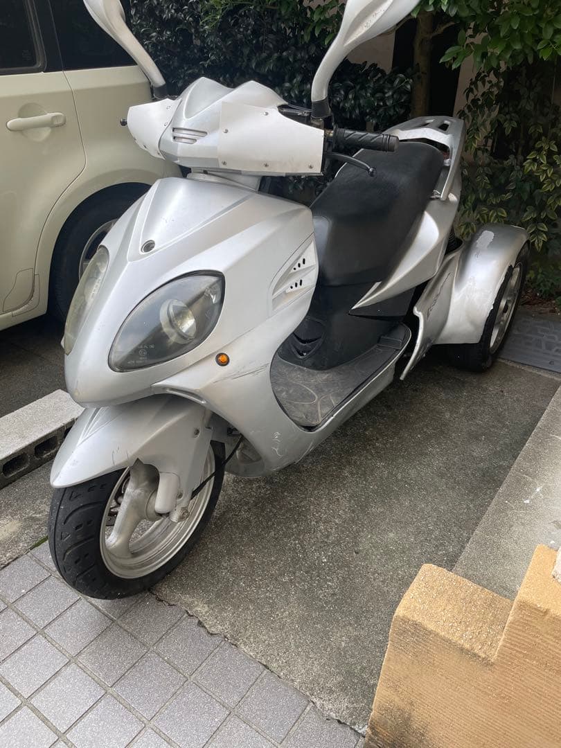 シルバー トライク バイク シルバー トライク バイク