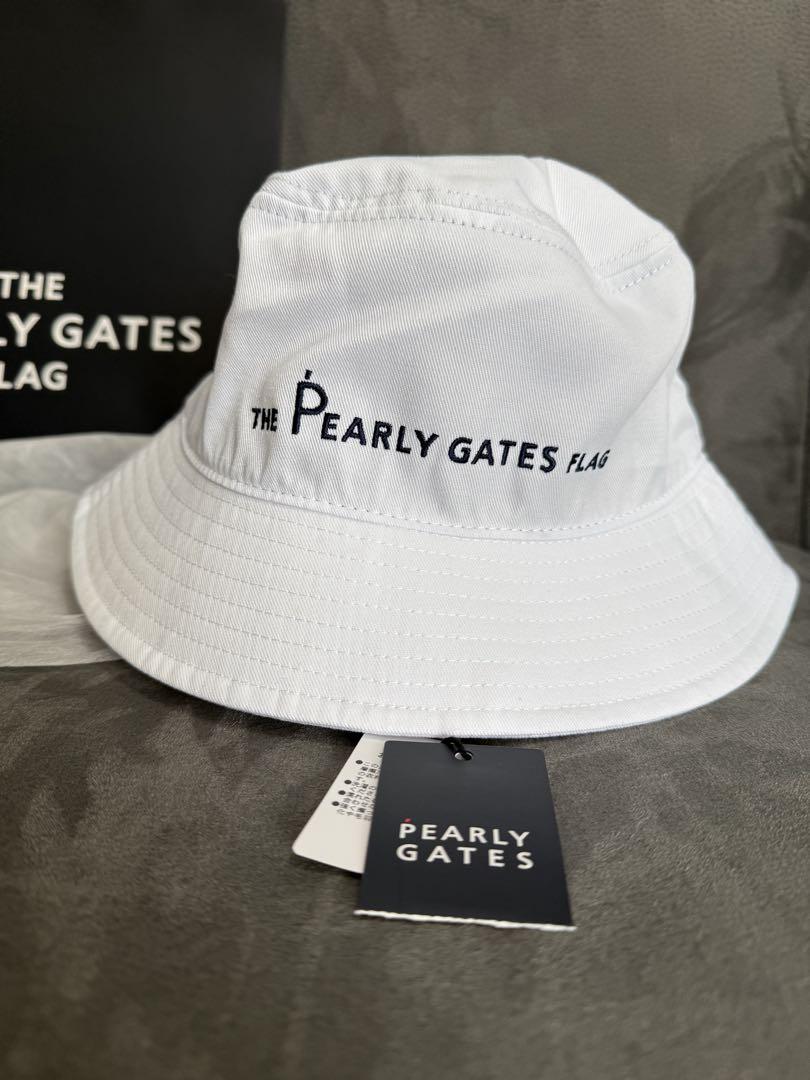 PEARLY GATES バケットハット ホワイト 新品タグ付き　丸の内期間店