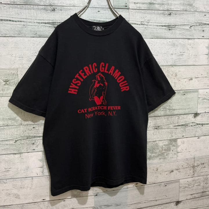 即完売モデル】ヒステリックグラマー☆ビッグロゴ 入手困難 半袖T