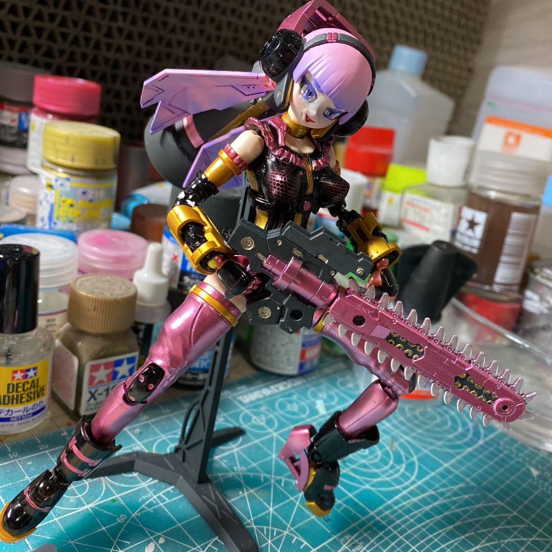 完成品ガールガンレディ シャーロットアナザーver ダークピーチカラー