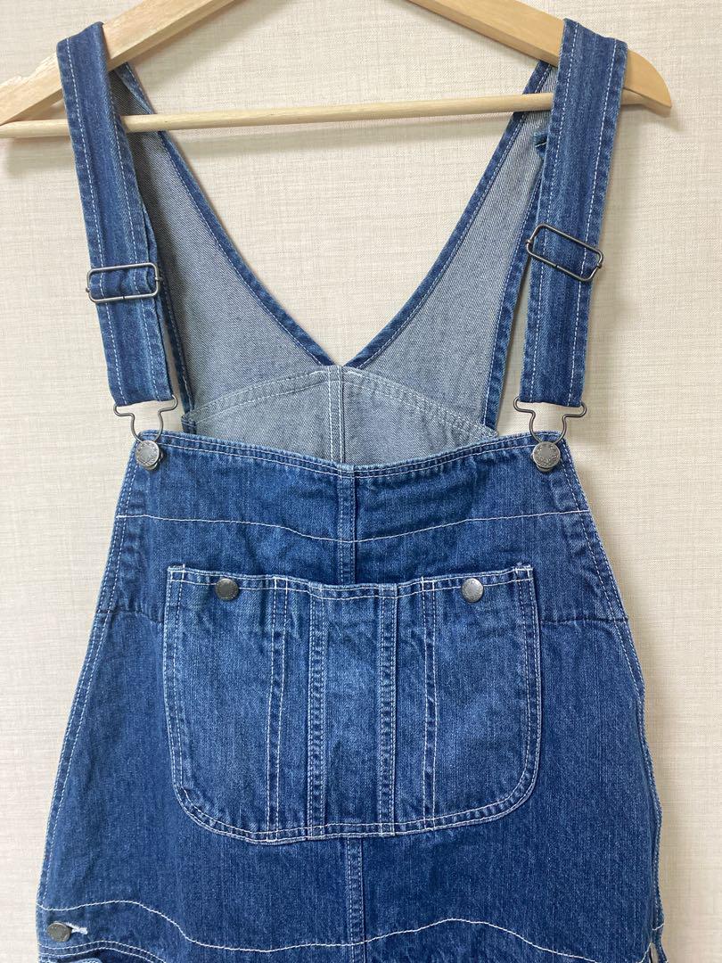 FREE GATE ミッドブルー オーバーオール XL - メルカリ