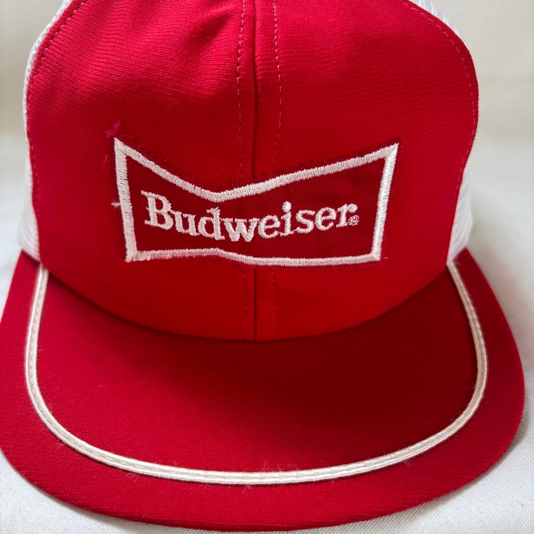 70s 80s BUDWEISER キャップ USA製 バドワイザー 帽子 古着