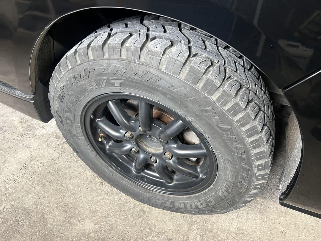 オープンカントリー ハイエース　タイヤ ホイールセット ４本 215/70r16
