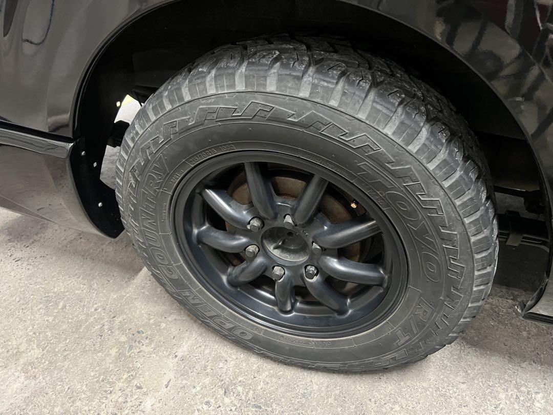 オープンカントリー ハイエース　タイヤ ホイールセット ４本 215/70r16