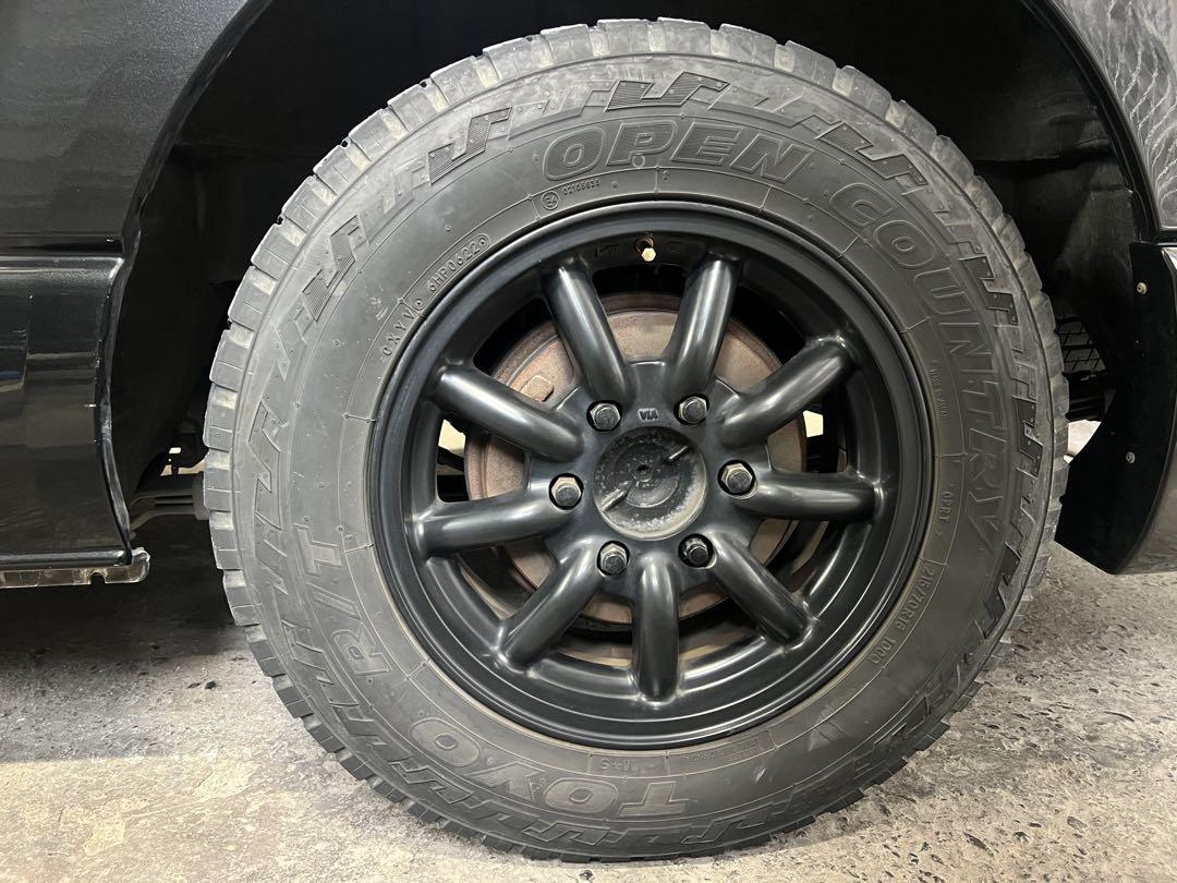 オープンカントリー ハイエース　タイヤ ホイールセット ４本 215/70r16