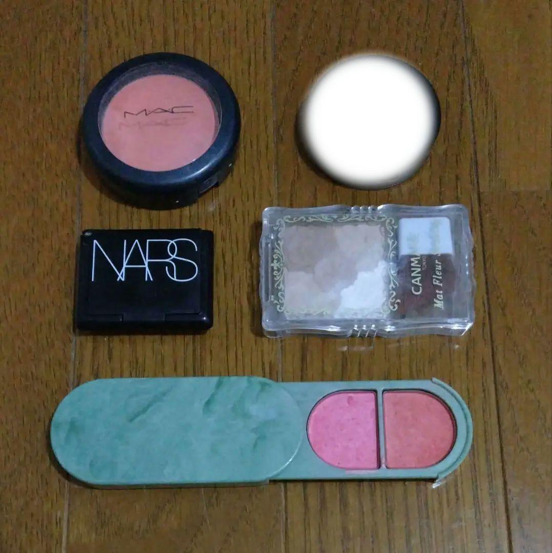 MACチーク、 NARS 、クリニークキャンメイク