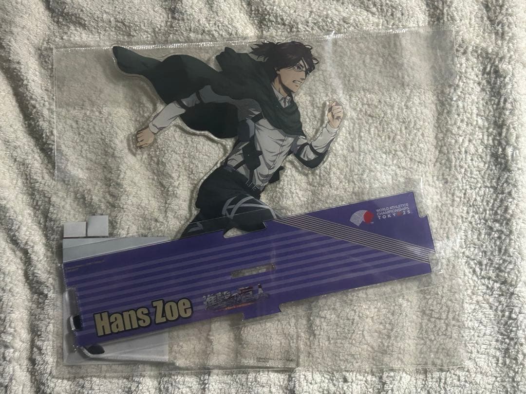 ハンジ 進撃の巨人 陸上コラボ アクリルスタンド ビックアクリルスタンド