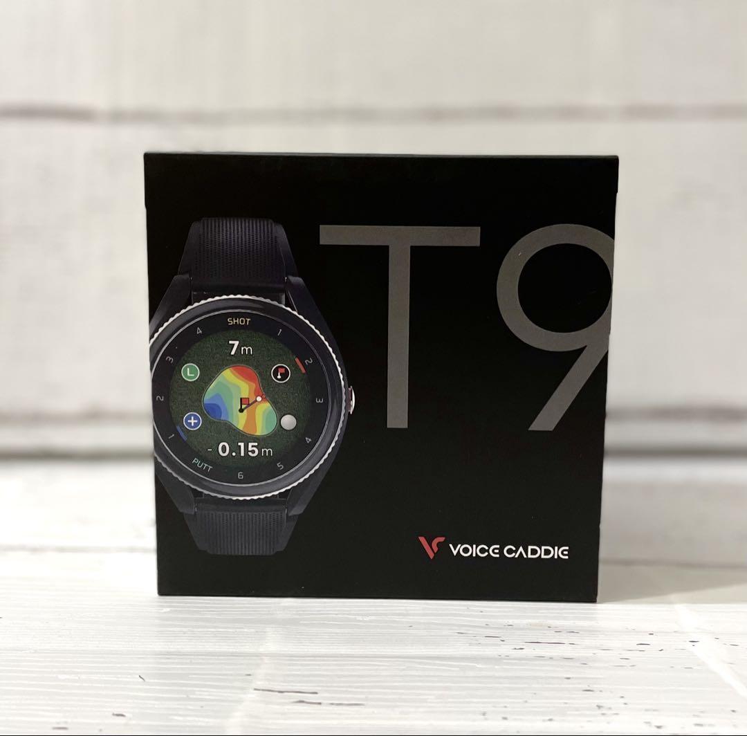 【新品・未開封】ボイスキャディ　GPSスマートゴルフウォッチ　T9 ブラック