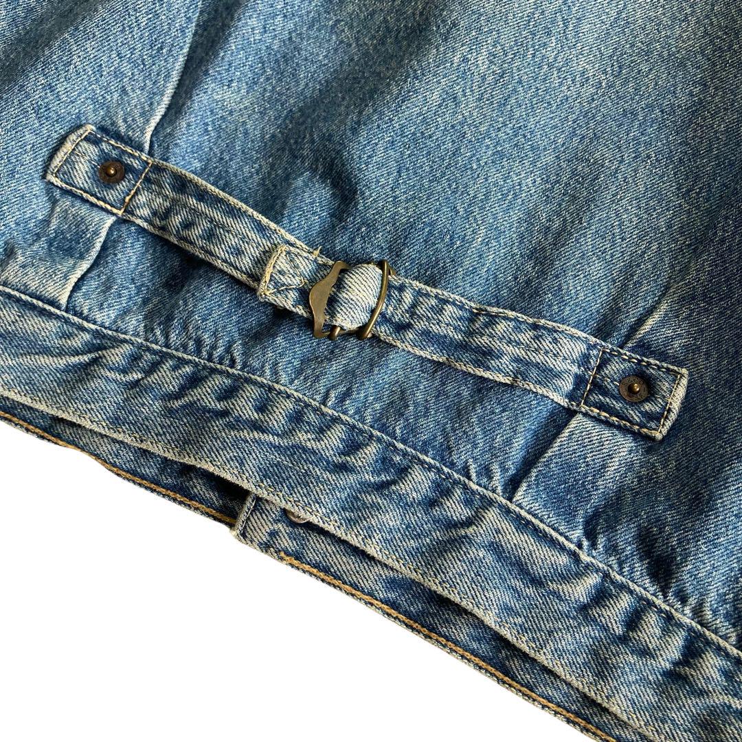 安いそれに目立つ 90s ユーロ LEVIS 506XX 1st カットオフ デニムジャケット L ジャケット・アウター