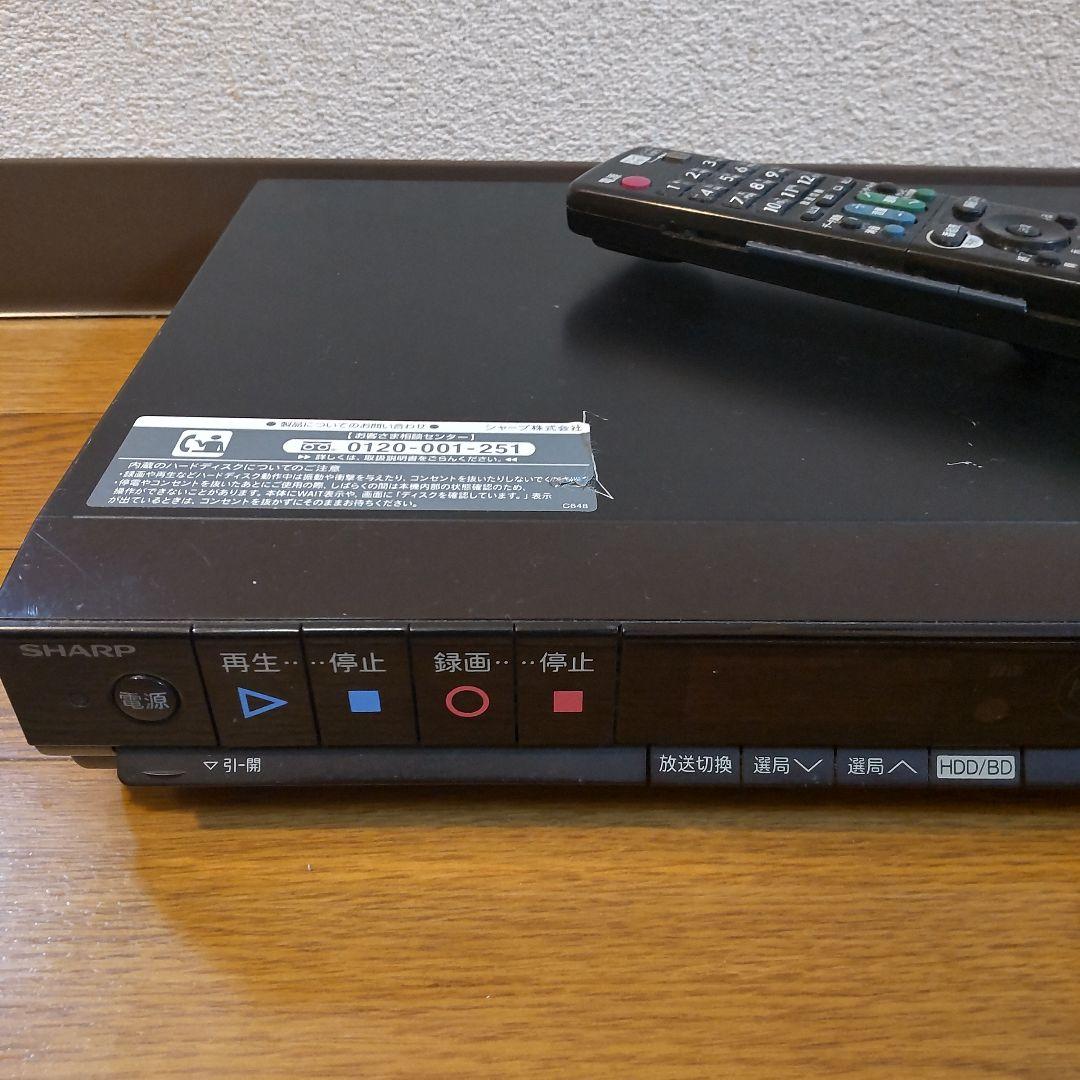 ☆動作品☆シャープAQUOS≪BD-H50≫◆500GB◉動作確認済み◉付属品◎