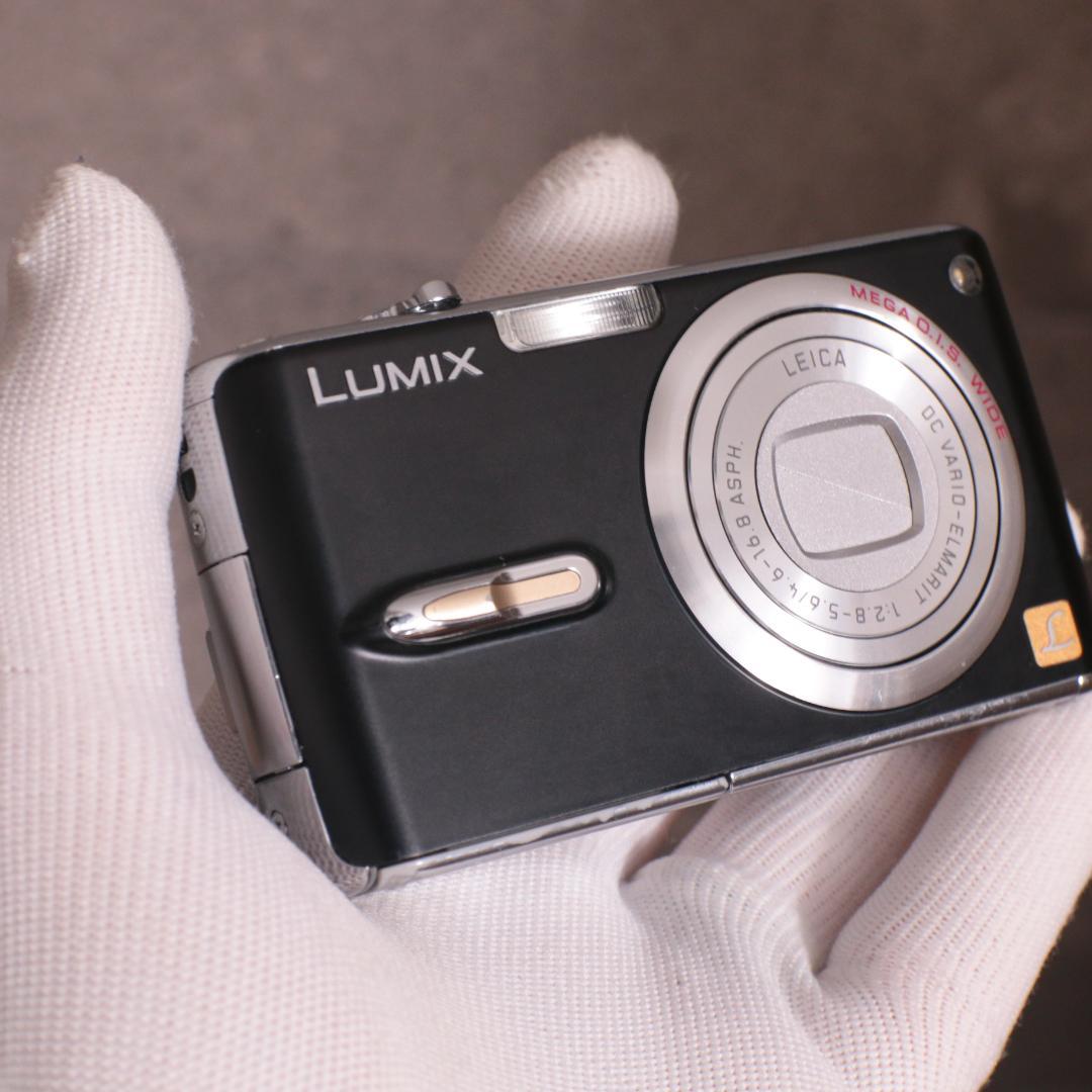 動作確認済 Panasonic LUMIX DMC-FX07 ブラック 付属品