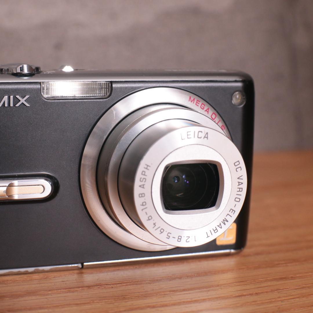 動作確認済 Panasonic LUMIX DMC-FX07 ブラック 付属品