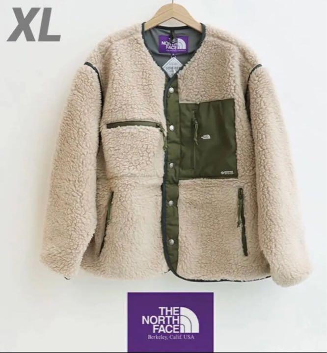 【500円引きクーポン】
 《XLサイズ》Wool Boa Fleece Field Cardigan ブルゾン