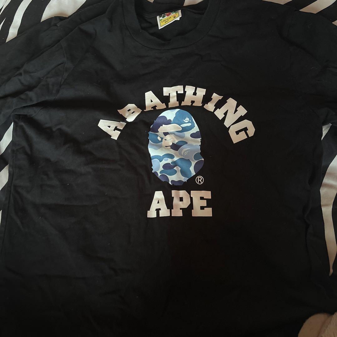 激安アウトレット処分市 | 激安通販のイーサプライ APE Tシャツ Mサイズ 青 - メルカリ トップス