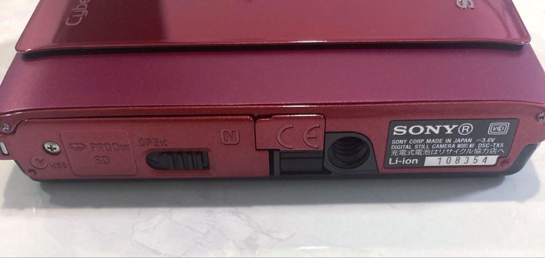SONY Cyber-shot デジタルスチルカメラ　DSC-TX5 防水