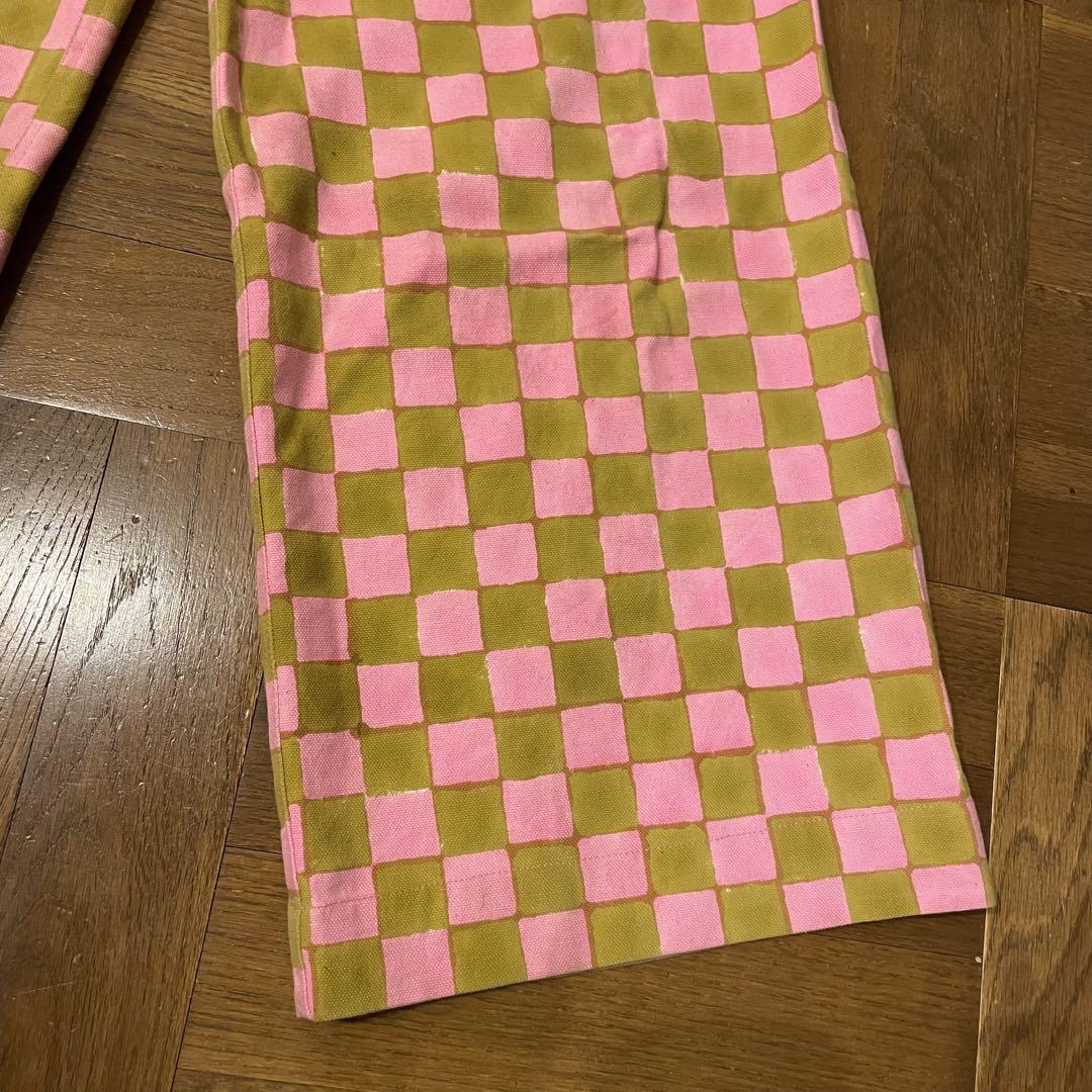 SZ blockprints  disco pants チェッカー パンツ