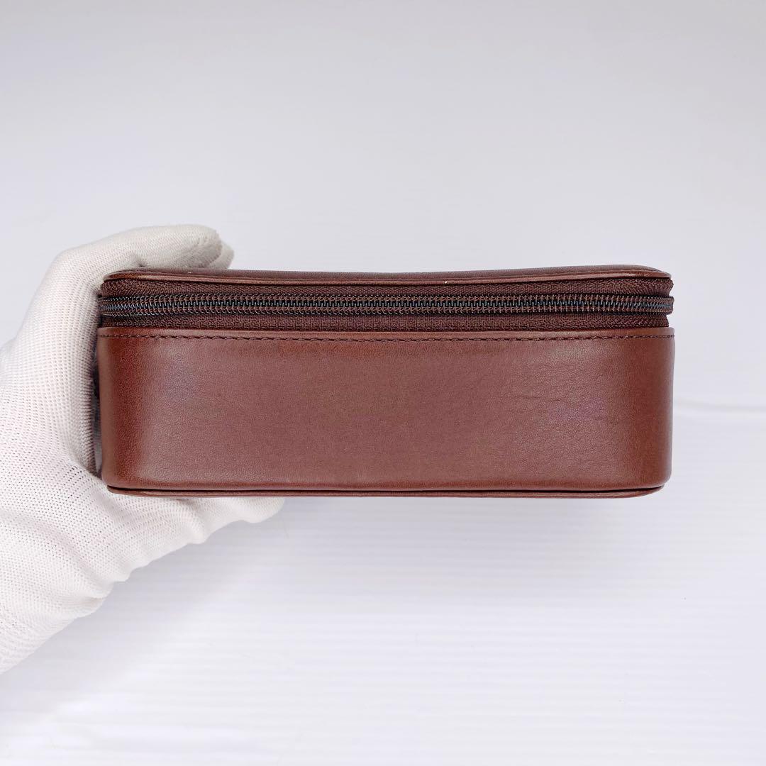493 COACH　コーチ　レザー　メガネケース