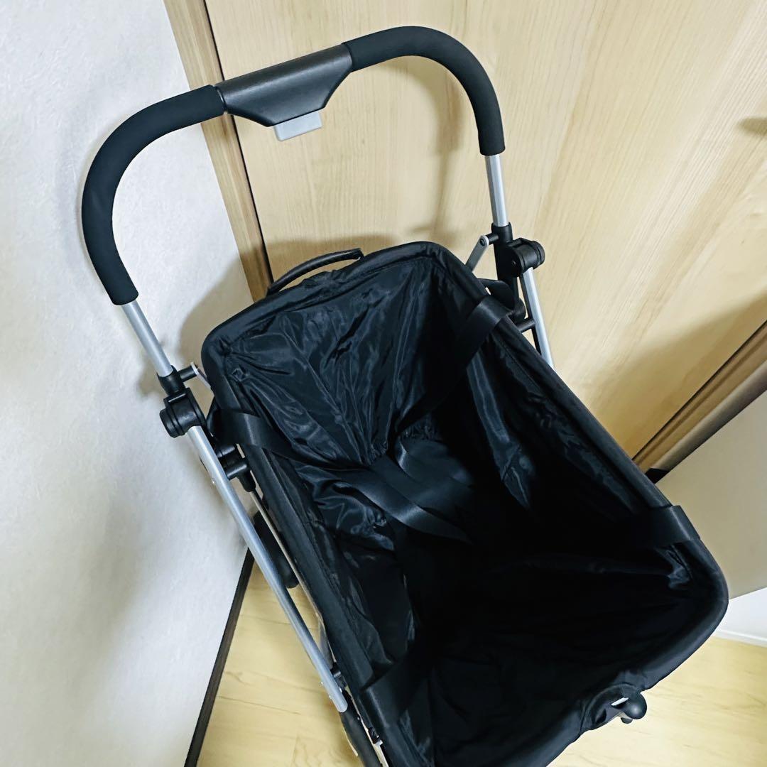 EcoCa エコカ　ショッピングカート　ロック付きワンタッチ折りたたみ式カート