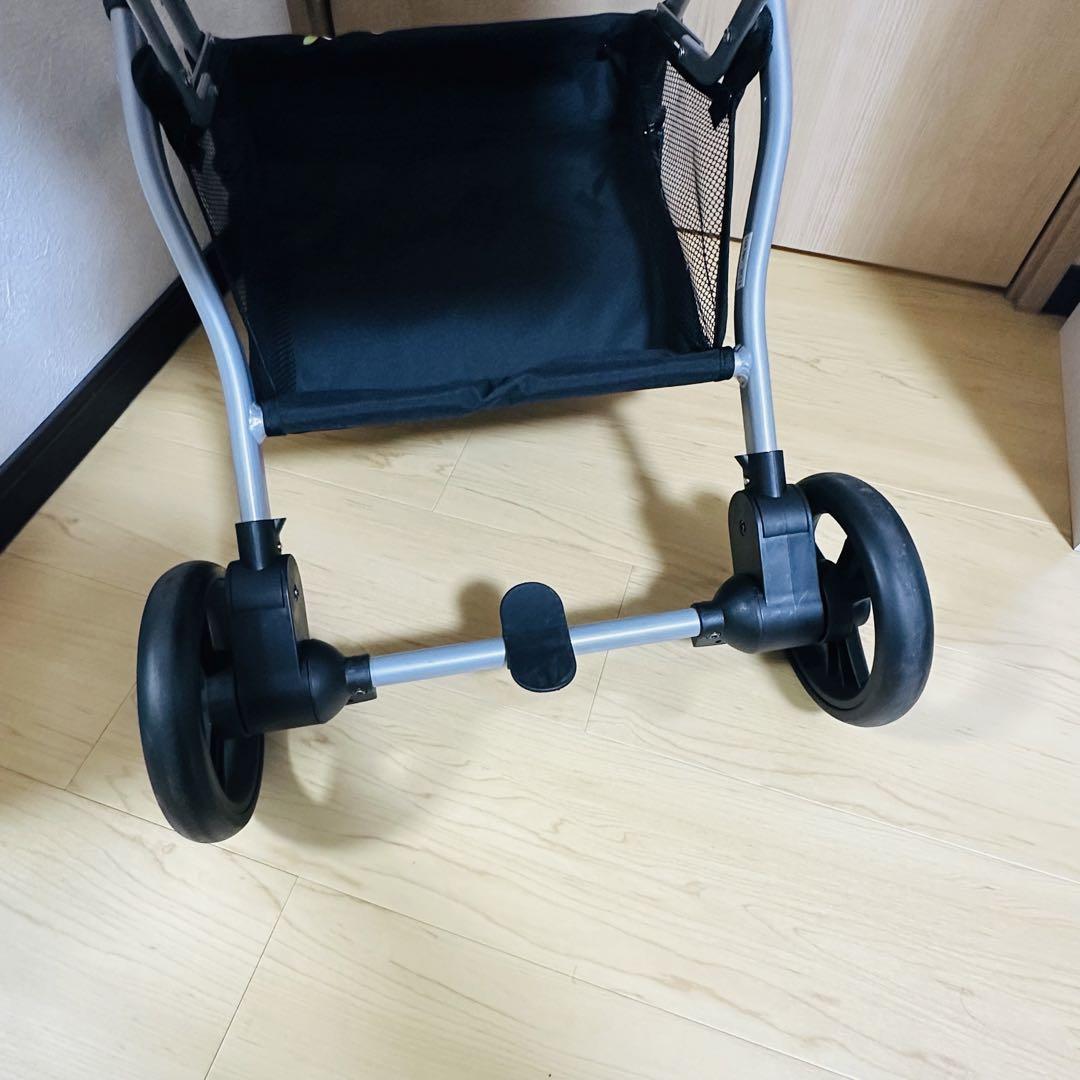 EcoCa エコカ　ショッピングカート　ロック付きワンタッチ折りたたみ式カート