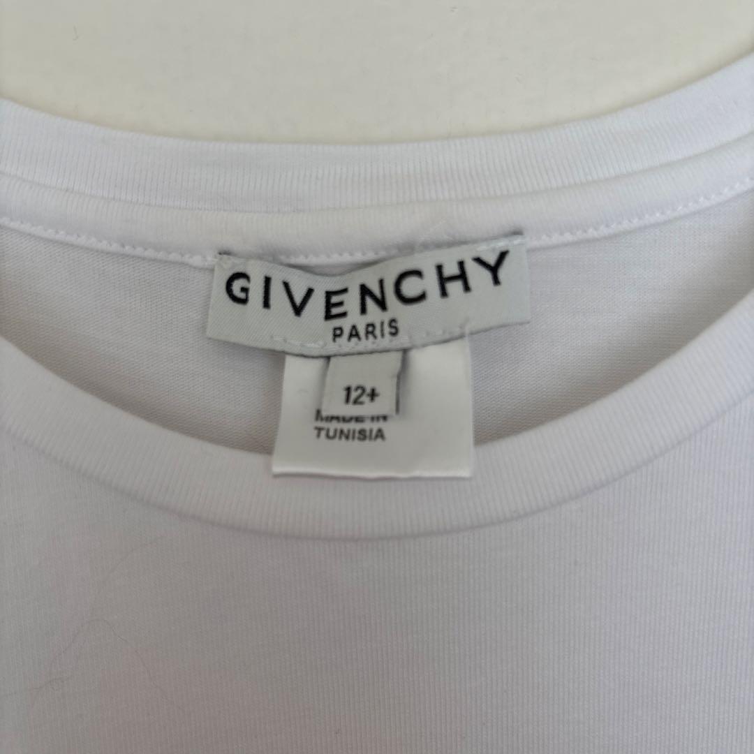 独特な 【送料無料】 GIVENCHY 半袖ワンピース 12+ ホワイト/ピンク ワンピース