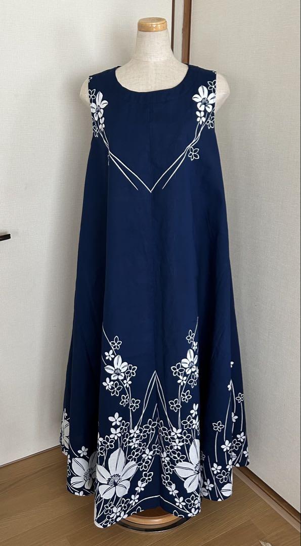 浴衣リメイクロングワンピースハンドメイド