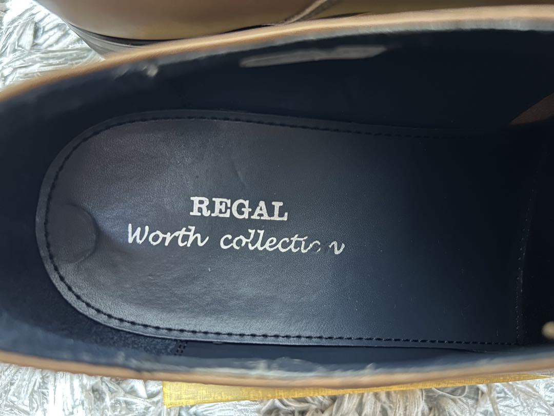 か*ん様 美品　REGAL ストレートチップ ブラウン 【24.5】ワースコレク