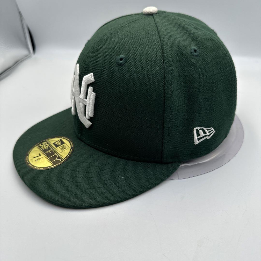 NEW ERA 南海ホークス59FIFTY ダークグリーン キャップ 7 3/8