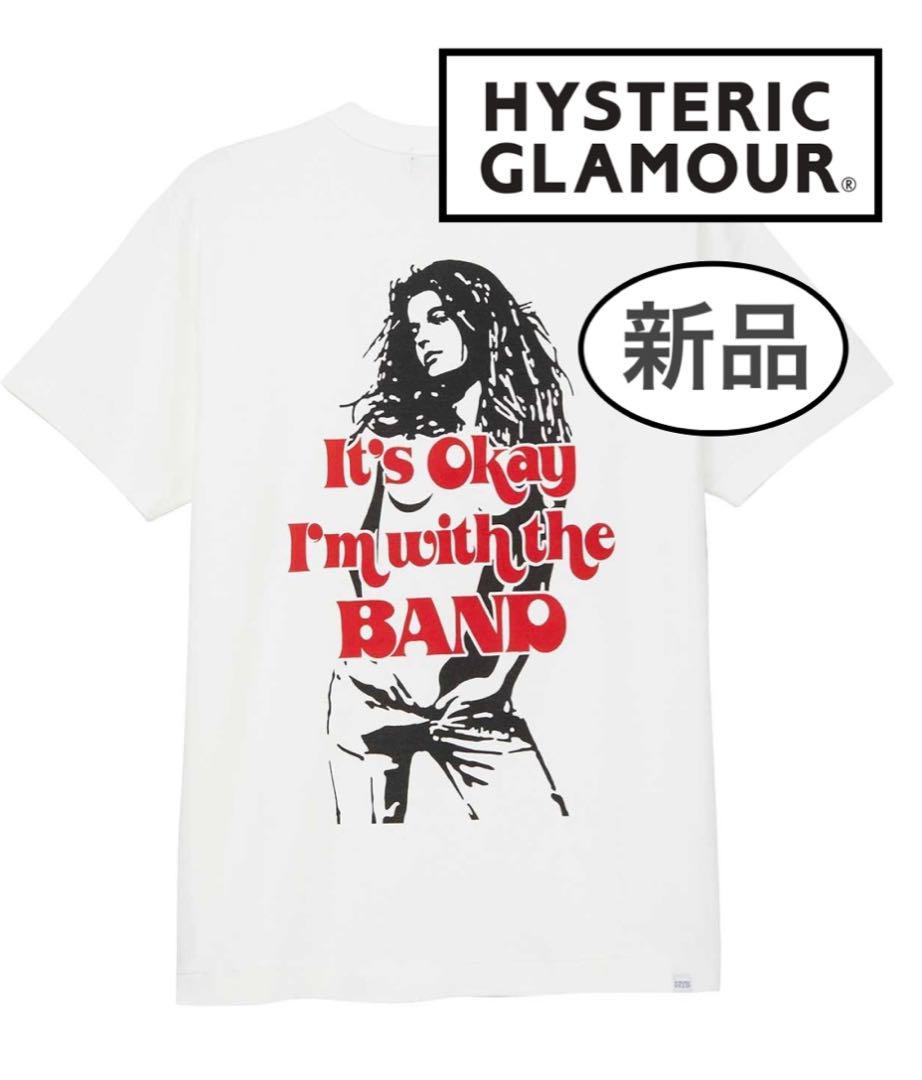 国内配送★HYSTERIC GLAMOUR★I’M WITH THE BAND Tシャツ HYSTERIC GLAMOUR tシャツ I'M WITH THE BAND Tシャツ メンズ
