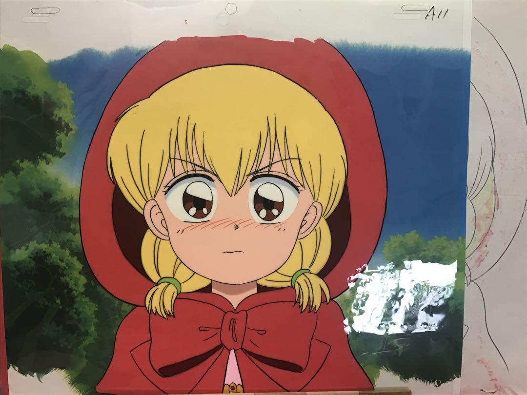 赤ずきんチャチャ　動画&背景付き　セル画　アニメセル画　背景付きセル画