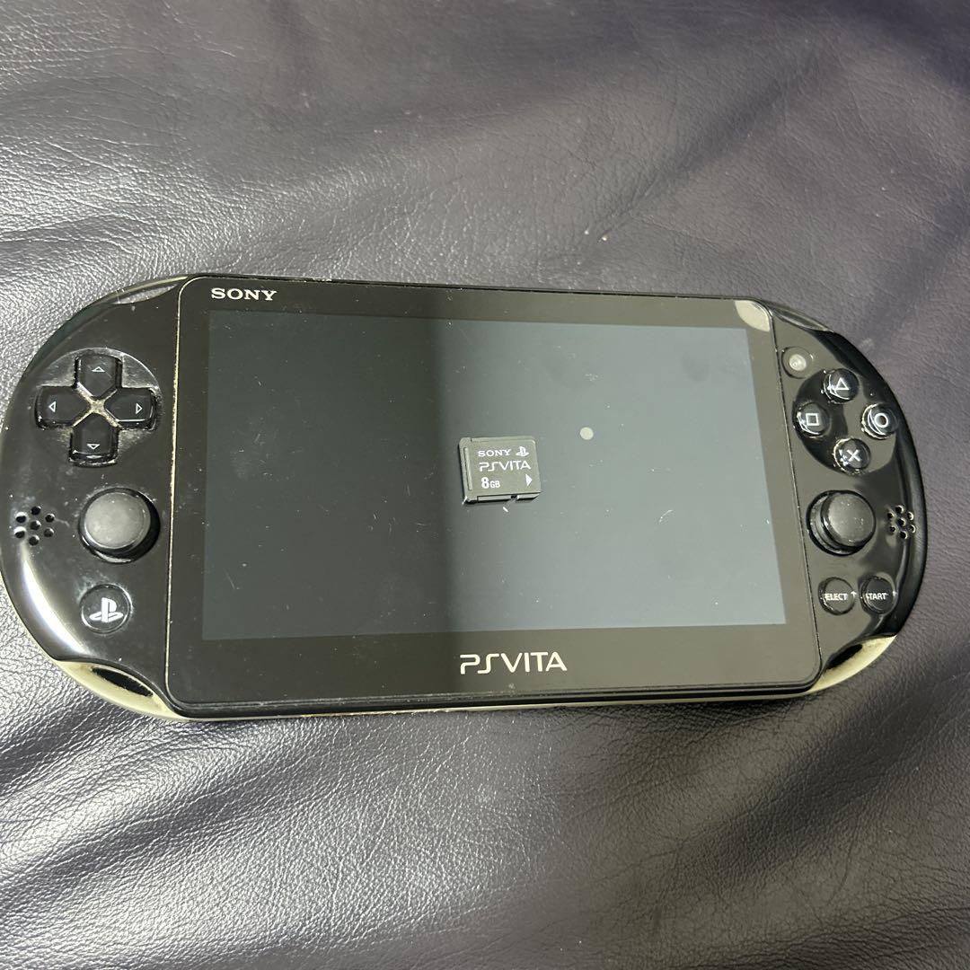 SONY PS VITA PCH-2000 ブラック　カバー　イエロー