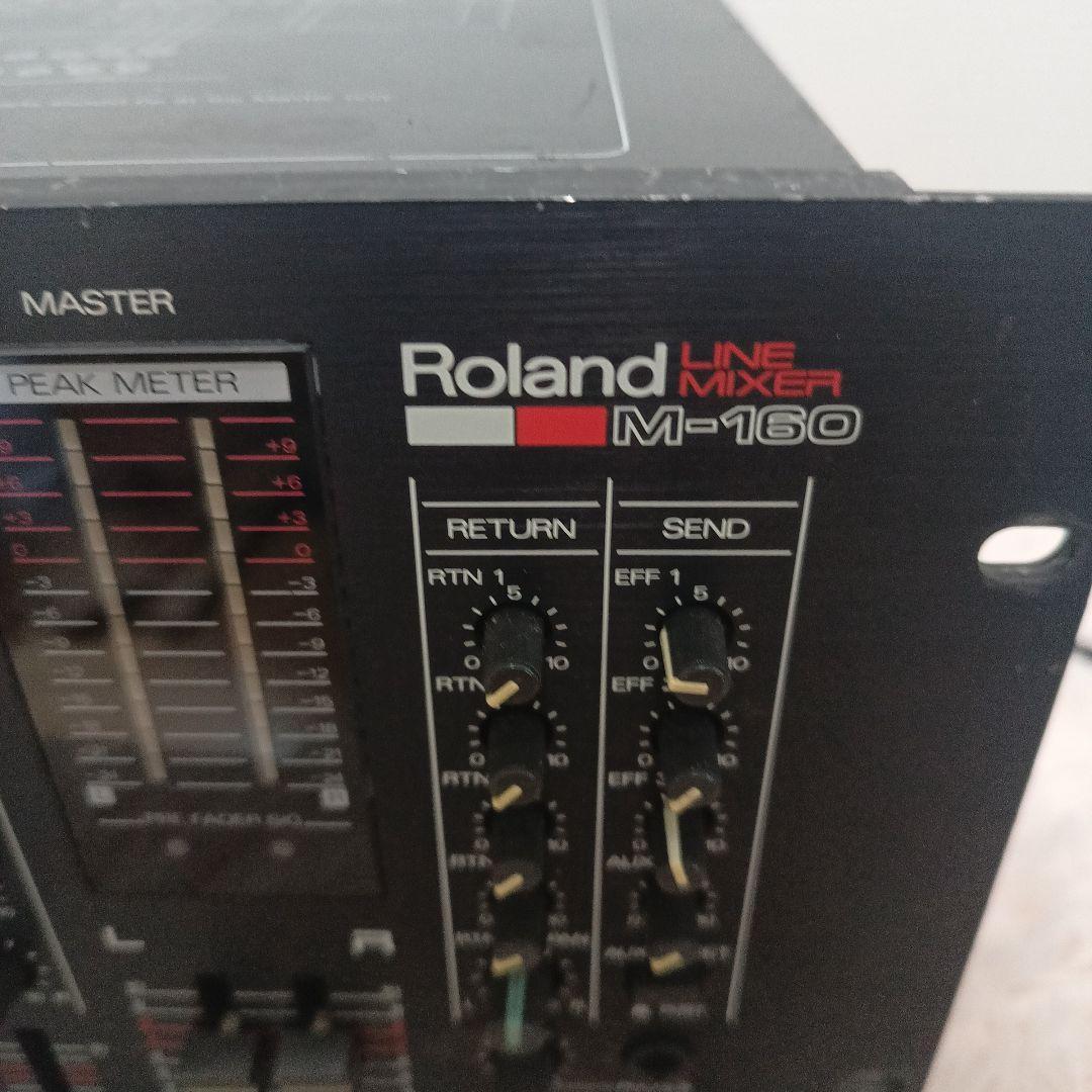 Roland M-160Ⅱ 16ch ラックマウントラインミキサー Roland LINE MIXER M-160 ラックマウントミキサー 16ch 稼働確認