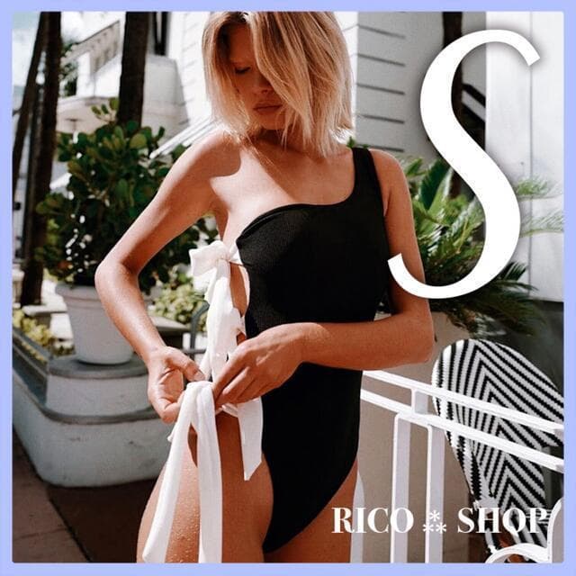 ワンショルダー リボンワンピース 水着 黒 モノキニ タンキニ 51 Off ワンショルダー リボンワンピース 水着 黒 モノキニ タンキニ 51 Off