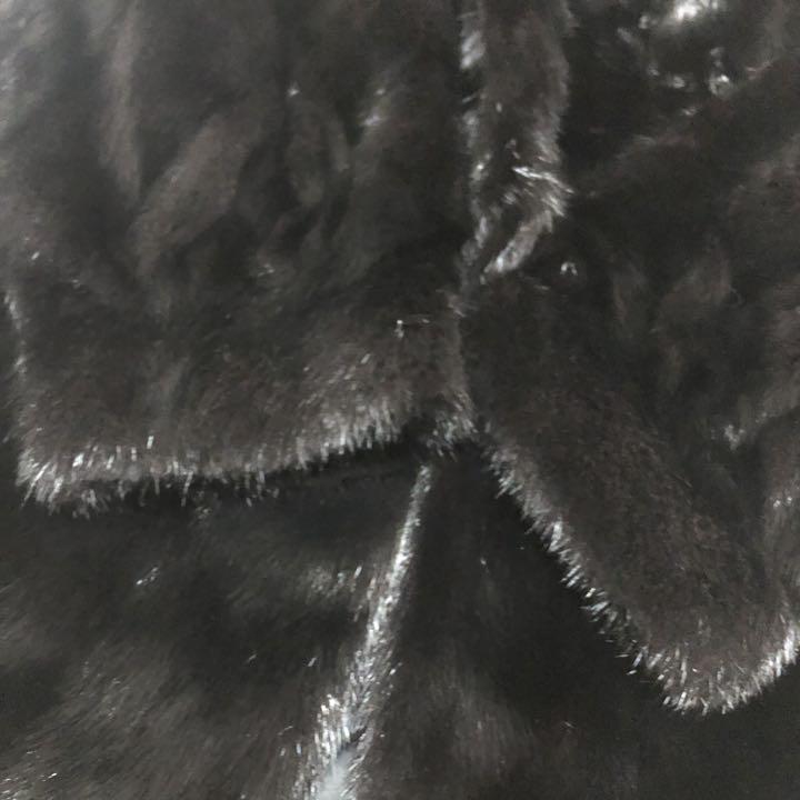 高級 極美品 SAGA MINK サガミンク ファーコート 銀タグ 高級 刺繍