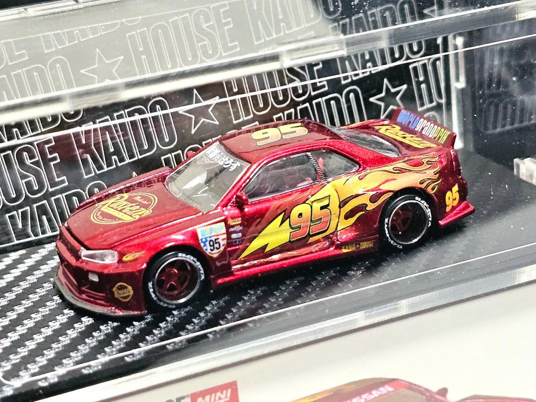 MINIGT KAIDO★HOUSE GT-R MCQUEEN ケース付き