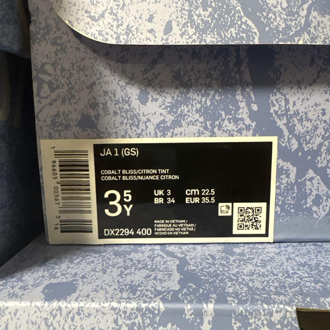 NIKE ナイキ JA 1 'DAY ONE' 22.5cmジュニアサイズ