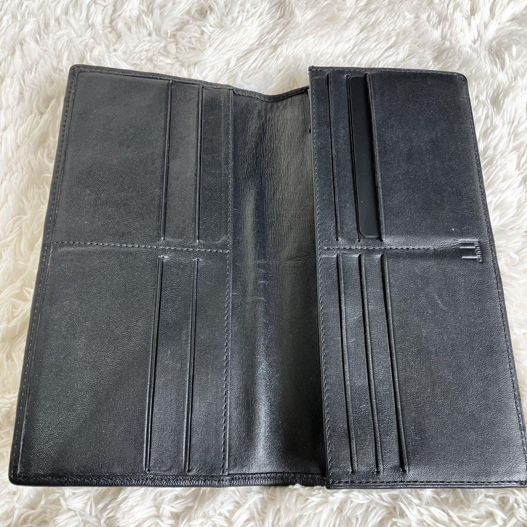 Dunhill ダンヒル 二つ折り 長財布 総柄