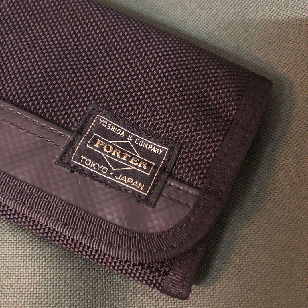 美品 PORTER HEAT ポーター 長財布 折りたたみ 二つ折り