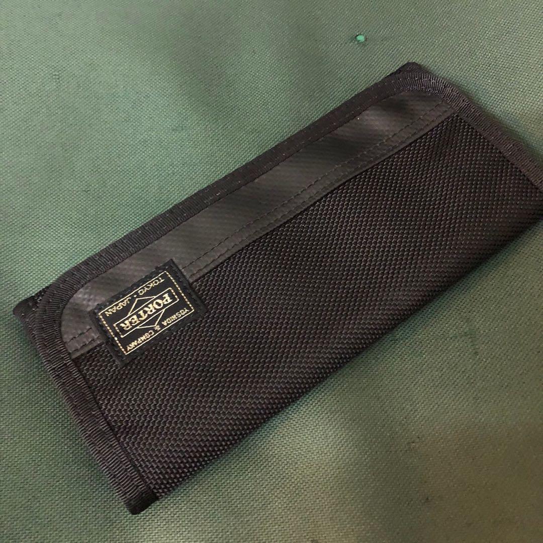美品 PORTER HEAT ポーター 長財布 折りたたみ 二つ折り