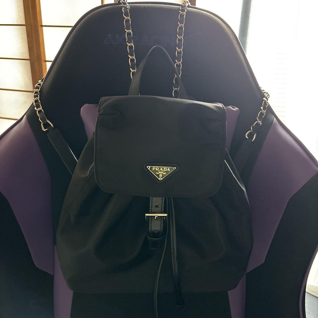 プラダ　PRADA ノベルティ　バッグ　リュック　2WAY