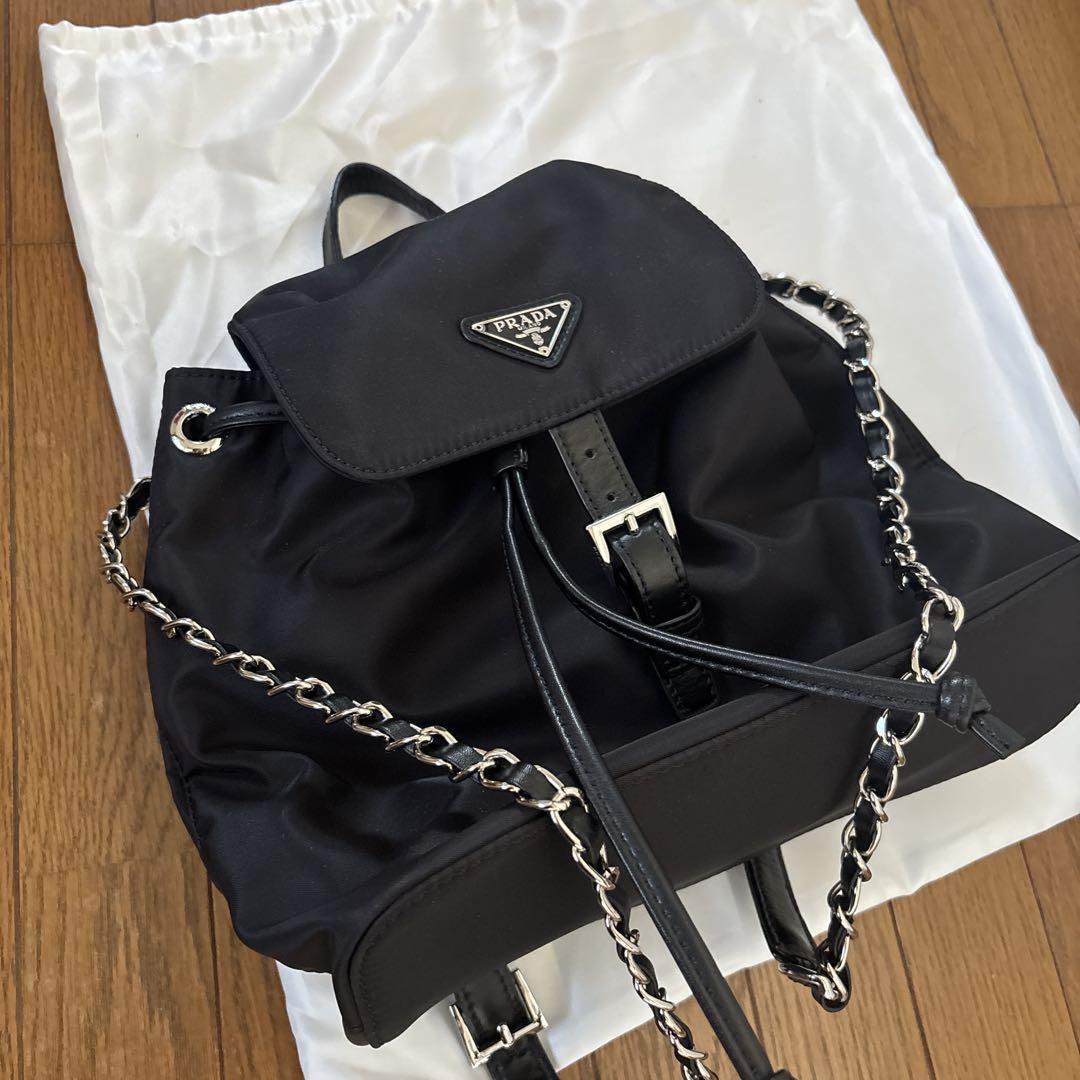 プラダ　PRADA ノベルティ　バッグ　リュック　2WAY