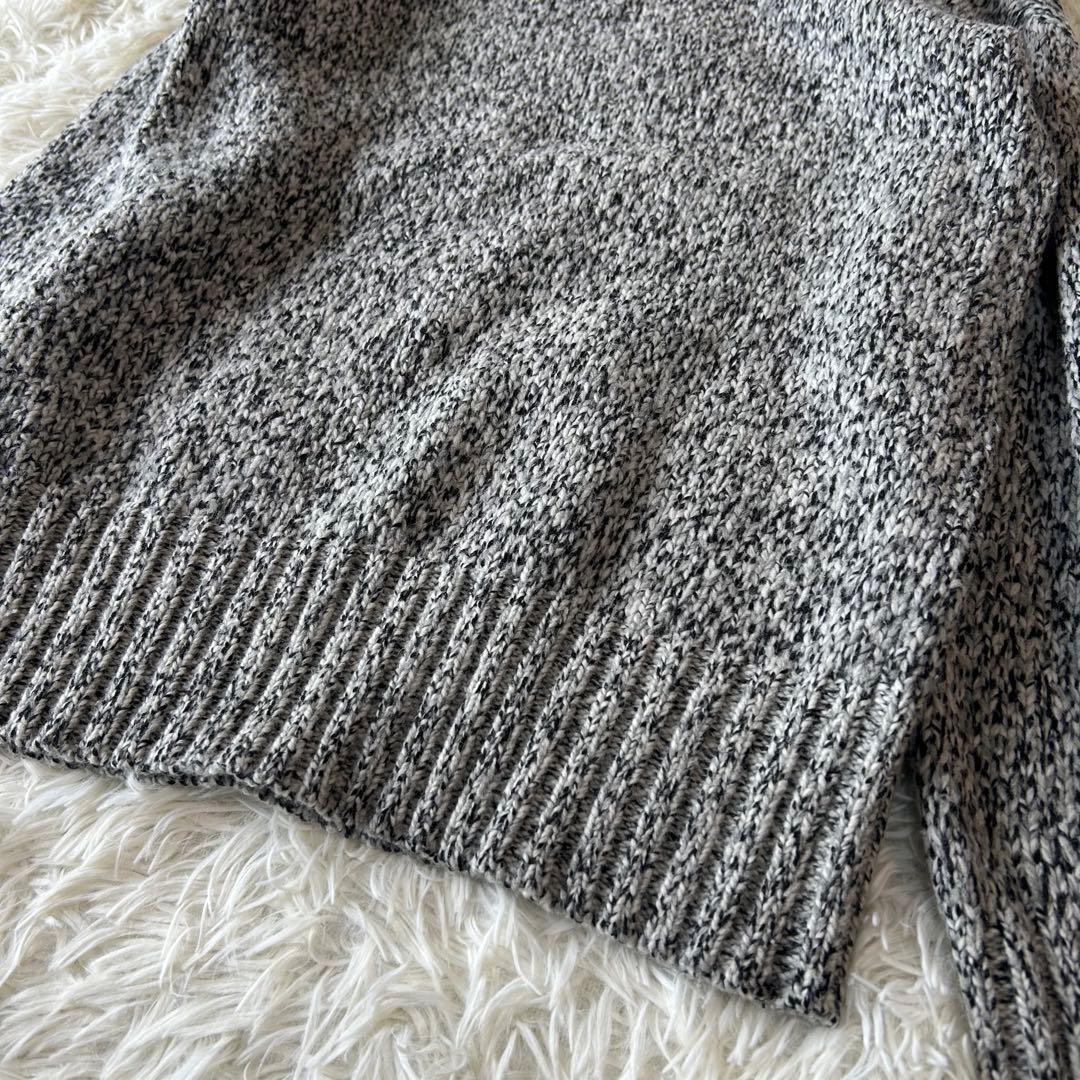 メランジタートル ニット