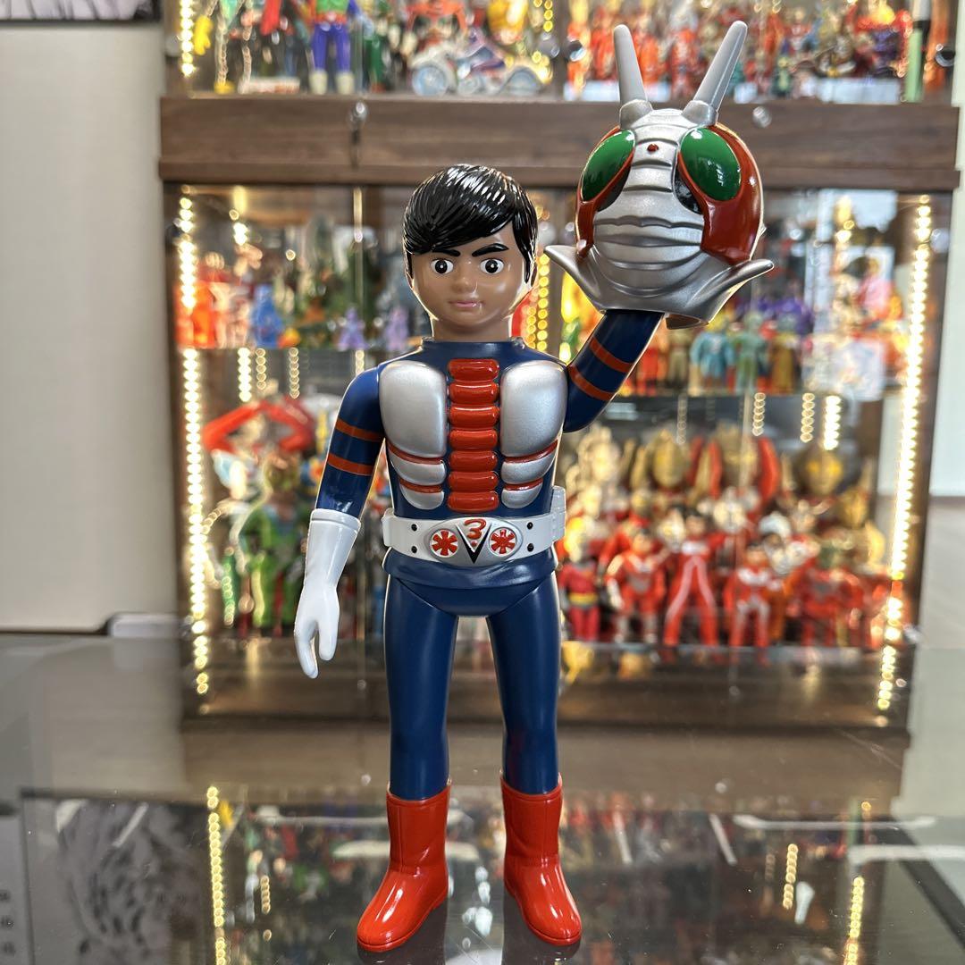 ポピー 仮面ライダーV3 ソフビペンダント Popy-KAMEN-RIDER-V3-sofvi-