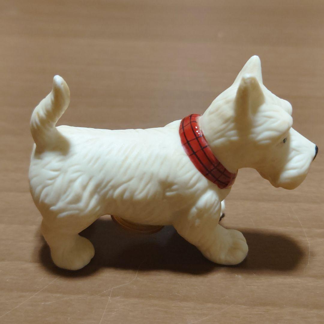 ウェッジウッドソルト＆ペッパー入れシュナウザーテリア犬型調味料入れ