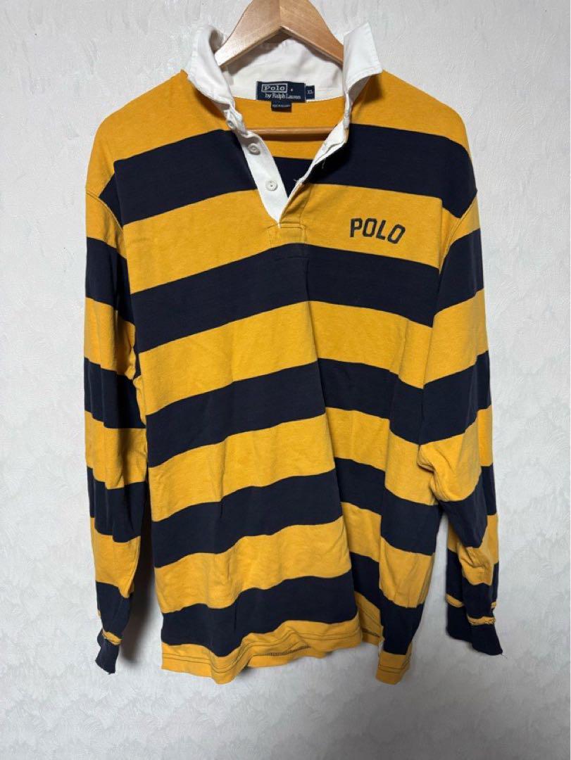 POLO ラルフローレンボーダーラガーシャツ送料無料 長袖 ポロ