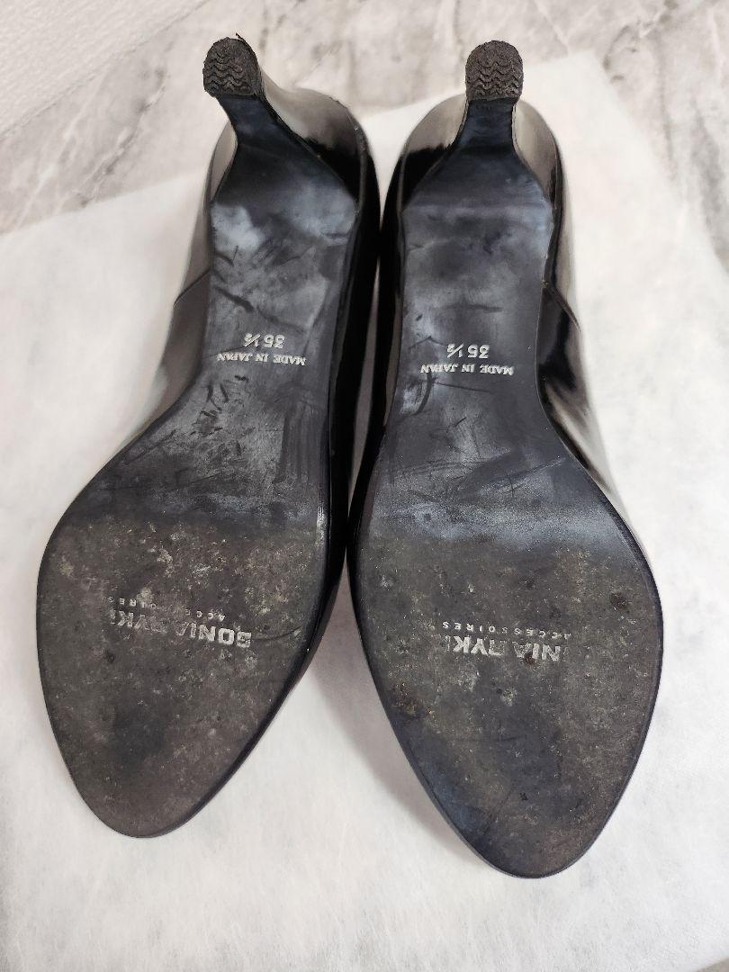 SONIA RYKIEL ヒール本革　日本製　EU35.5 22~22.5cm