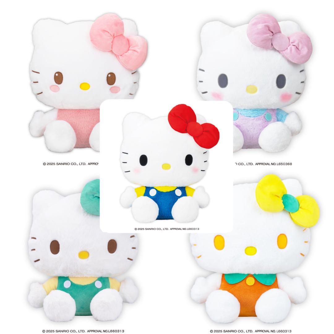 ハローキティ　ぬいぐるみまとめ売り Sanrio サンリオ ハローキティ ぬいぐるみ GJ 5点 セット まとめ