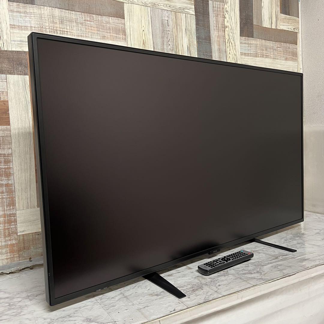 即日受渡割❣️全国送料込。去年購入。耐久性抜群NEC49型4K