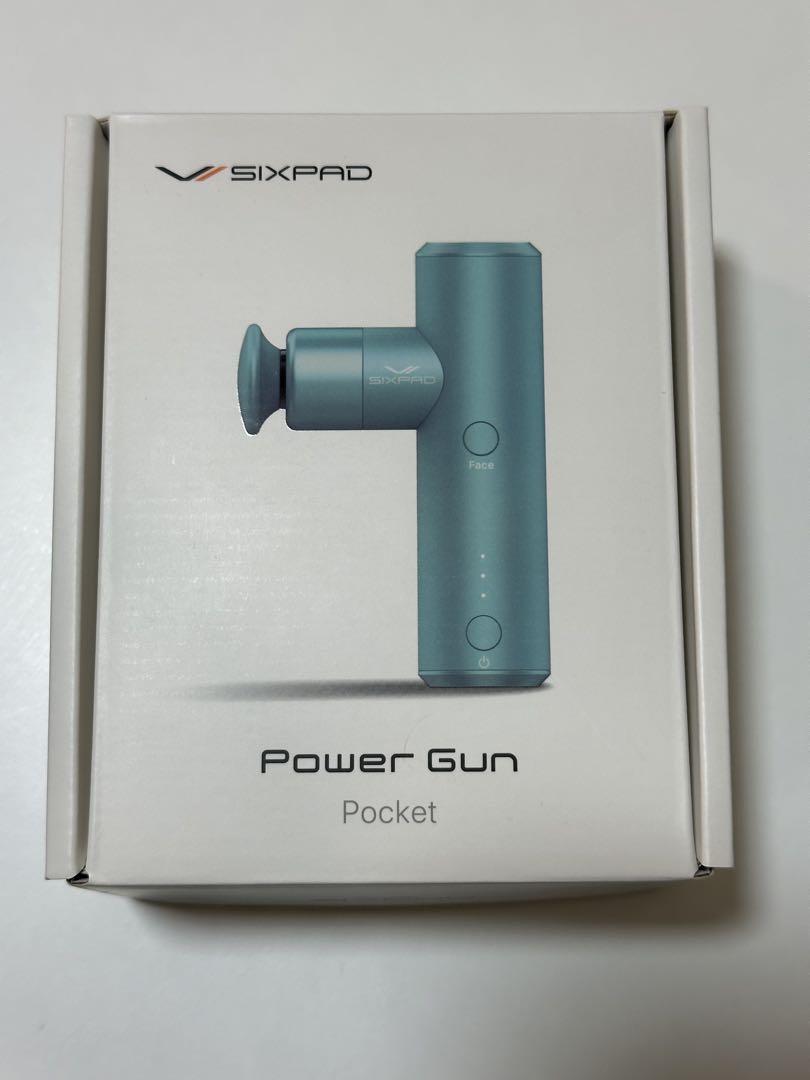 【新品未使用】 SIXPAD Power Gun Pocket ブルー SIXPAD Power Gun Pocket(ブルー) [CONCENT]コンセント